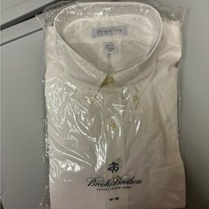 Brooks Brothers White Polo Shirt Classic Style